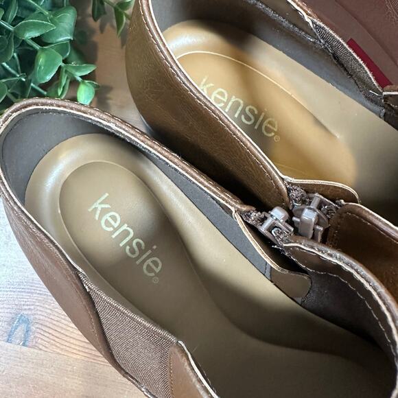 Kensie Women's Sammy Brown Ankle Boots Bootie Size 6.5 - Picture 6 of 7